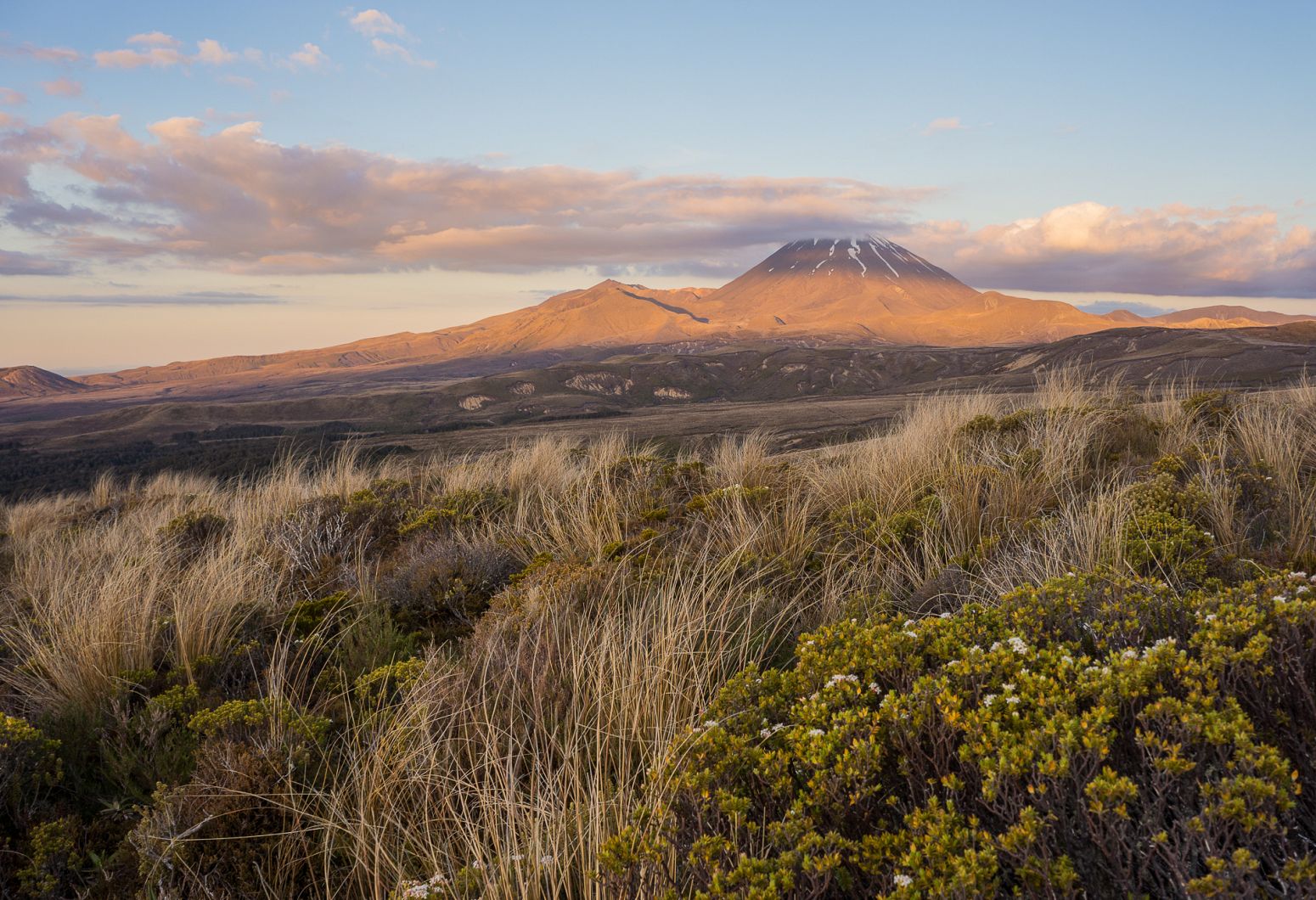 Mt Ngauruhoe in Tongariro NP, New Zealand